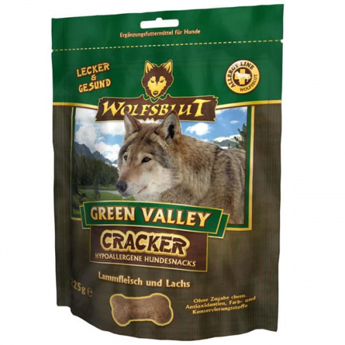 Green Valley Cracker - Lamm & Lachs mit Kartoffel 225 g